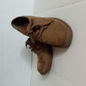 Sperry Top Sider Bucks Oxford 13.5 Tan Pre-owned